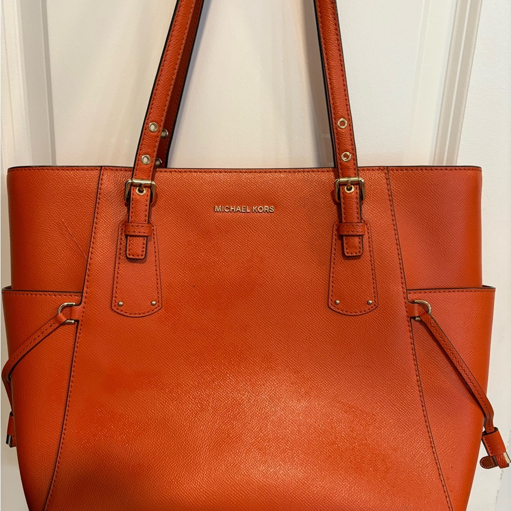 Michael Kors Tangerine Tote Bag